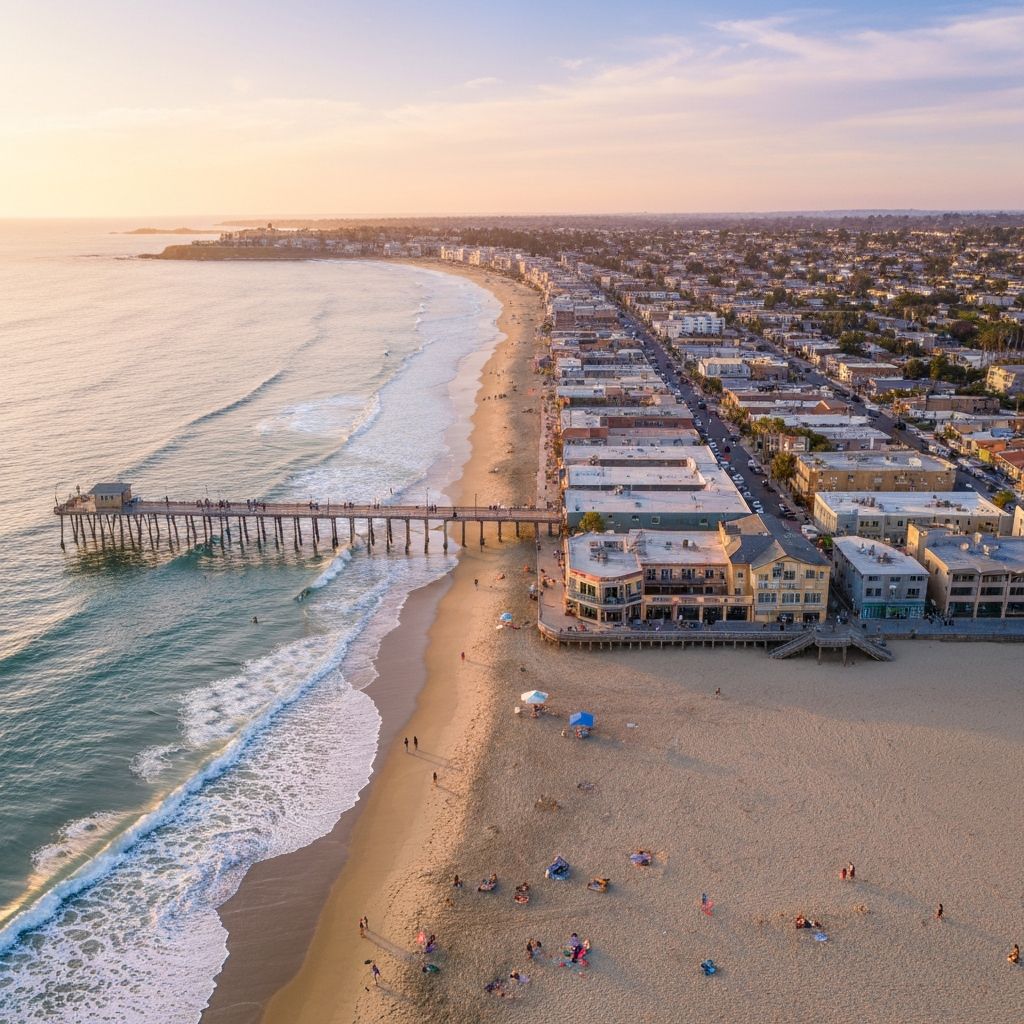 Ocean Beach neighborhood in San Diego